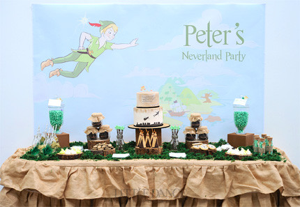 Personalised Peter Pan Themed Kids Party Invitations Birthday