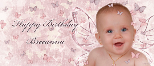 Custom Banners Butterfly Fairy Custom Banner Design Order