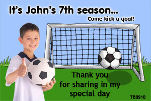 Soccer Party Invitations For Kids Shop Online For Soccer Themed
