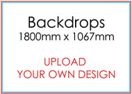 Upload your Own Design Printed Backdrops and Posters