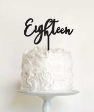 Buy personalised acrylic cake  toppers  online in Australia  