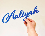 Large acrylic Name / word signs - perfect for kids bedroomd decor weddings and Christenings. Made in Australia