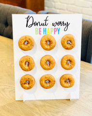 Donut Worry Be Happy Donut Stand