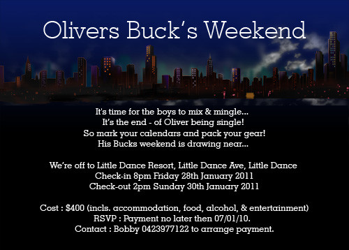 bucks weekend invitations - how much does vbucks cost in australia